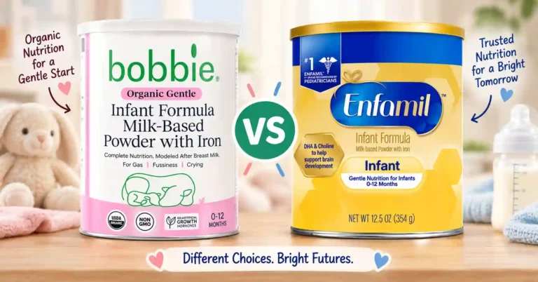 Bobbie vs Enfamil