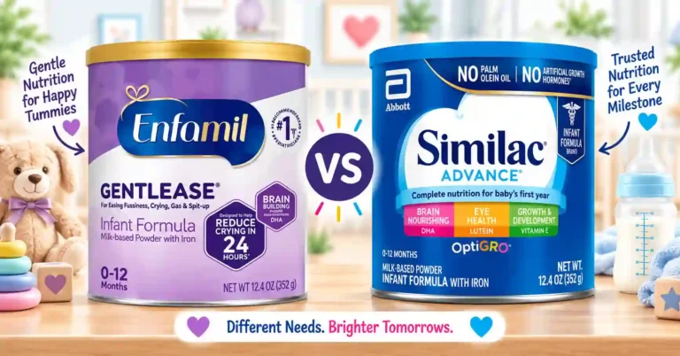 Enfamil Gentlease vs Similac Advance