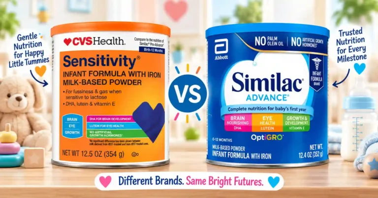 CVS Brand Formula vs Similac