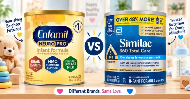 Enfamil NeuroPro vs Similac 360 Total Care