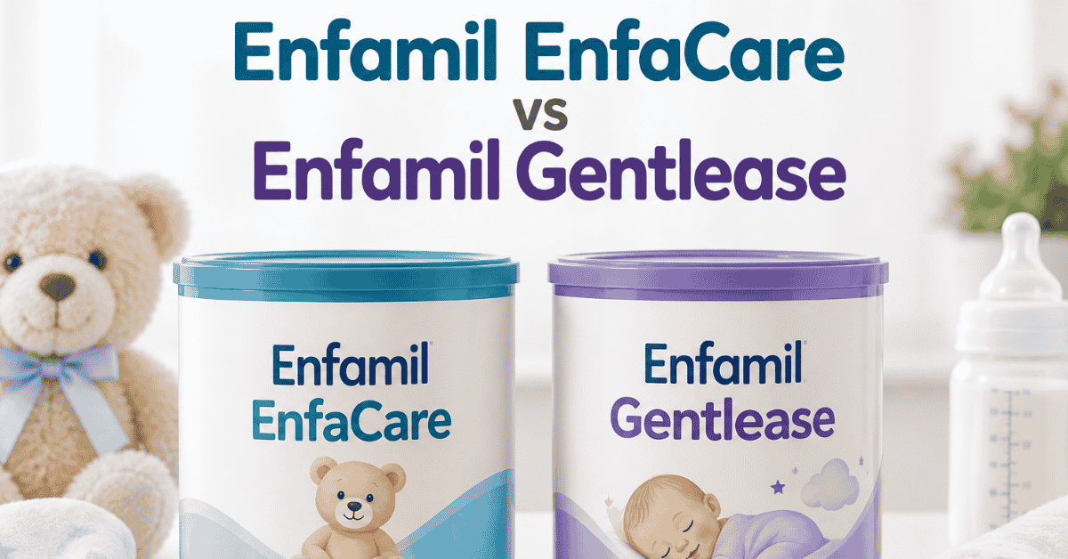 Enfamil Enfacare vs Enfamil Gentlease