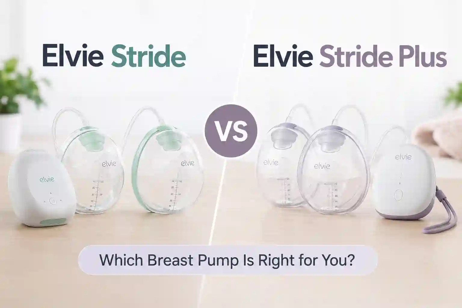 Elvie Stride vs Elvie Stride Plus