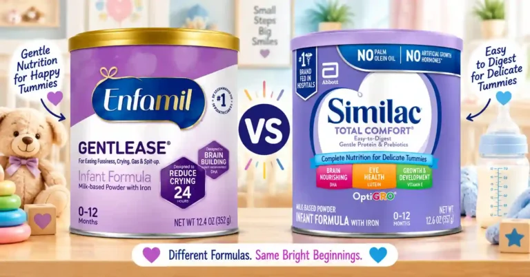 Enfamil Gentlease vs Similac Total Comfort