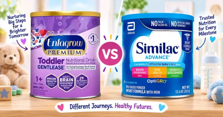 Enfagrow vs Similac